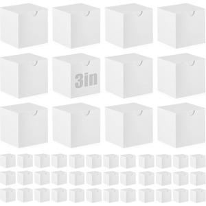 กล่องของขวัญสีสันสดใสพร้อมฝาปิด กล่องของขวัญกระดาษแข็งขนาดเล็ก กล่องทรงลูกบาศก์กระดาษคราฟท์ สามารถปรับแต่งได้ตามความต้องการ - Product Image 3