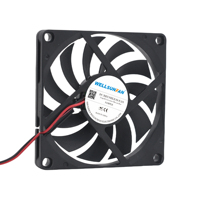 WELLSUNFAN OEM ODM 8010 80x80x10mm DC Brushless Axial Cooling Fan Ball Bearing for Computer Case Industrial Cabinet Equipment