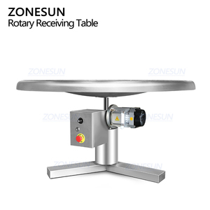 ZONESUN ZS-LP1200L Automatic Stainless Steel Rotary Accumulation Table Sorting <b>Machine</b> for Food <b>Processing</b> Packing <b>Machine</b> - Product Image 4