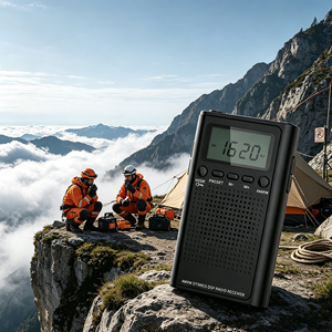 Radio Digital Portátil Multifuncional de Buena Calidad con Reloj Despertador y Estaciones Preestablecidas, Venta al por Mayor - Product Image 2