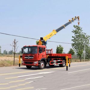 4*2 Dongfeng Dolica D9 <b>Crane</b> Truck Equipped <b>with</b> Shimei 8Ton Straight Boom <b>Crane</b>, Wireless <b>Remote</b> <b>Control</b> and Agile Operation - Product Image 2