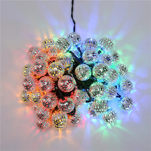1.5m-4m decorazione dell'albero di natale luci a Led stringa di colore palla <span class=keywords><strong>marocco</strong></span> decorazione di natale decorazione natalizia per il nuovo anno - Product Image 4