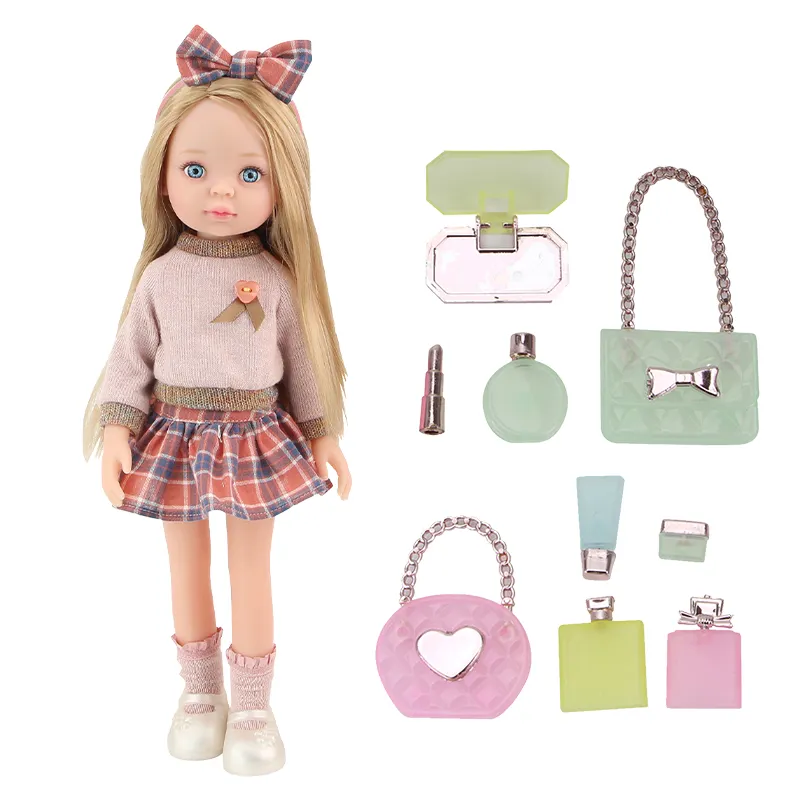 लड़कियों के बाल खिलौना के लिए फैशन गुड़िया 14 इंच