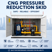 Régulateur de pression d'argon réglable pour gaz naturel, acier au carbone, acier inoxydable - Plage de température de -40 à 60°C - Débit de 200 à 2000 Nm/h