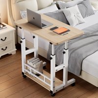 Étudiant étude blanc hauteur réglable ordinateur bureau haut en bois moderne 2025 roues mobiles bureaux d'ordinateur support pour ordinateur portable à vendre