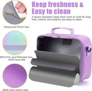 Lunch Thermal Wholesale Insulated Cooler Bags Children Lunch Bags Custom Thermal Lunch Bag for Kids - Product Image 4