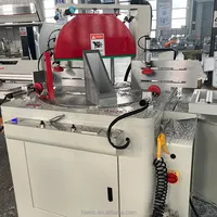 Scie à découper à angle variable d'usine, scie à tête unique, machine à découper les profilés en aluminium, découpe à tout angle
