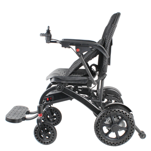 รถเข็นวีลแชร์ไฟฟ้าพกพาได้ xunyu พับได้มีแบตเตอรี่20Ah XY-D08L 6กม./ชม. ทำจากอะลูมิเนียมอัลลอยน้ำหนักเบา - Product Image 3