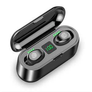 TWS 5,0 inalámbrico Bluetooth auriculares con contacto botón grande y la capacidad de la caja de carga - Product Image 4
