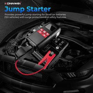 Démarreur de voiture Konnwei <span class=keywords><strong>SA500</strong></span> 2025 NOUVEAU avec pompe à air, Powerbank et lampe de secours SOS, outils de secours automobile - Product Image 3