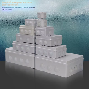 IP65 Plastic Enclosure ABS <strong>Waterproof</strong> Box <strong>Electrical</strong> Outdoor Junction <strong>Boxes</strong> with Rubber Cctv Junction Box - Product Image 3