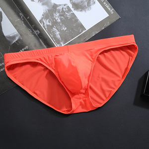 Nuevas Calzoncillas <span class=keywords><strong>para</strong></span> <span class=keywords><strong>Hombre</strong></span>, Tipo Sexy de una Pieza, Ultrafinas, Transparentes, de Seda de Hielo - Product Image 5