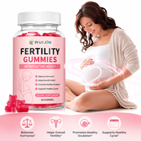 Gummies de Fertilité pour Femmes : Soutien à la Santé Reproductive, Équilibre Hormonal, Cycle d'Ovulation, Myo-Inositol – Marque Privée OEM, 60 Comprimés