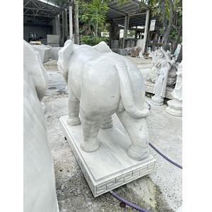 Estatua de Elefante Moderna Personalizada, Tallada a Mano, 100% Piedra Monolítica Natural, Decoración para Exteriores, Superficie Pulida, 1 Año de Garantía - Product Image 5