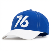 Casquette de baseball vintage à 6 panneaux en tissu Oxford bicolore avec impression sérigraphique CollegeAthlete, broderie personnalisée, unisexe, style sportif urbain