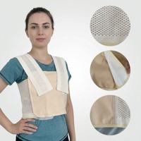 Orthèse dorsale orthopédique respirante et réglable, correcteur de posture, protection professionnelle du dos et de la poitrine, fabrication OEM sur mesure