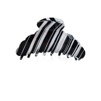 Pince à cheveux en acétate vintage lumineuse, personnalisable, écologique, faite à la main, de haute qualité, motif croissant, style européen, vente en gros
