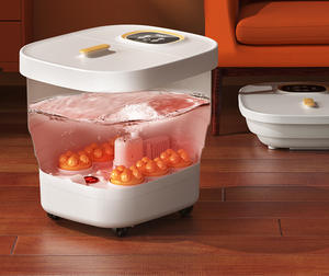 Bañera Plegable Portátil para Pies, Masajeador Eléctrico con Calefacción, Spa para Pies, Máquina de Masaje Plegable, Material ABS+TPE Impermeable IPX4 - Product Image 4