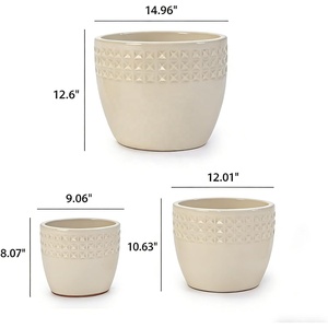 Various style Classic Nursery <b>Pots</b> Eco-Friendly Round <b>Flower</b> <b>Pots</b> Simple Garden <b>Pots</b> - Product Image 5