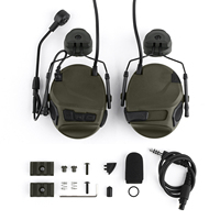 Casque tactique WADSN VII avec suppression active du bruit, casque de communication, écouteurs supra-auriculaires, adaptateur de casque Ver.1 WZ235 2
