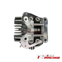 Kepala Silinder Aluminium Cor 4 Port Berkinerja Tinggi untuk Penggantian Mesin Pit Bike Zongshen W190 212cc
