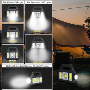 Hot Sale USB <b>Rechargeable</b> Solar LED <b>Flashlight</b> with IP55 Waterproof & Dimmable-Emergency Camping Light - Product Image 2