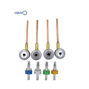 Billig heiß verkaufen Lovtec QF-7D <span class=keywords><strong>Gas</strong></span> regler Preis ventil Aluminium cga540 medizinischen Sauerstoff regler mit Flasche - Product Image 6