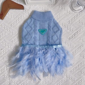 <span class=keywords><strong>Pull</strong></span> pour animaux de compagnie de <span class=keywords><strong>marque</strong></span> de luxe tendance, vêtements pour animaux de compagnie épais et chauds, vêtements en tricot pour chiens, vêtements pour chiens de <span class=keywords><strong>marque</strong></span>, vêtements pour chiens de créateur - Product Image 6