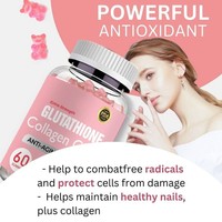 Complément de collagène OEM/ODM, capsules blanchissantes pour la peau, produits blanchissants pour la peau, gommes blanchissantes pour une peau éclatante