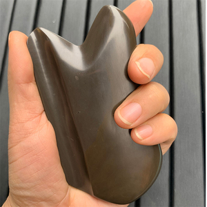 Natural Bian Stone Body Gua Sha Masajeador Manual Bian Stone Scraping Board Body Meridian Dragado y Herramienta de Drenaje Linfático - Product Image 4