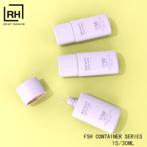 Flacon <span class=keywords><strong>de</strong></span> crème solaire <span class=keywords><strong>de</strong></span> poche 15 ml personnalisable pour voyage et échantillons, flacon souple 30 ml pour lotion cosmétique et fluide solaire, faible MOQ - Product Image 1