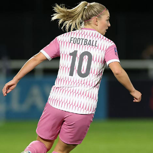 कारखाने कस्टम पॉलिएस्टर त्वरित सूखी महिला फुटबॉल जर्सी टी-शर्ट क्लब त्वरित सूखी क्लब वर्दी कस्टम खेल फुटबॉल जर्सी - Product Image 4