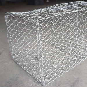 Bükülmüş altıgen Galfan tel <span class=keywords><strong>Gabion</strong></span> <span class=keywords><strong>1x1x1</strong></span> - Product Image 2