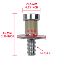 Loquet de porte en acier amélioré 38420, remplacement direct OE 9601750, goupille de verrouillage de porte avec douille en plastique, accessoires de réparation de porte