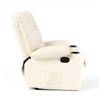 Fauteuil inclinable électrique en cuir moderne pour salon, fournisseur d'exportation, distributeur et revendeur