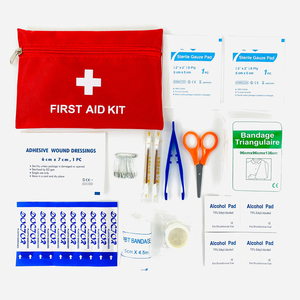 Botiquín de emergencia de primeros auxilios de supervivencia personalizado, bolsa pequeña para oficina médica, Mini botiquín de primeros auxilios para el hogar - Product Image 1
