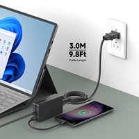 Chargeur adaptateur 65W 15V 4A pour tablettes Microsoft Surface Book Pro 3/4/5/6/Go Connexion de bureau à sortie CC