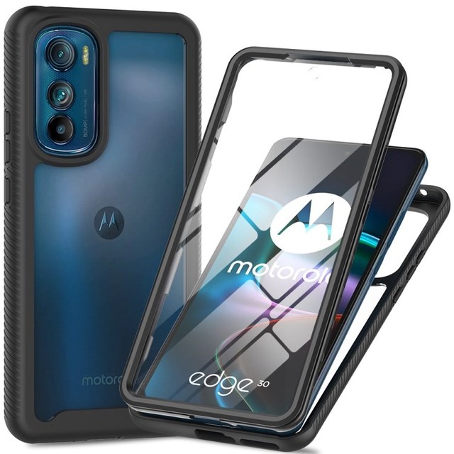 Cell Phone Cover for Motorola Edge 30 5G for Motorola G86 G56 E15 G35 G55 E14 G84 Hard PC Soft TPU Case PET Screen Protector