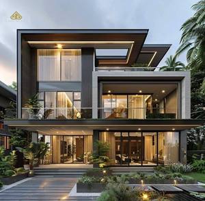 Conception d'intérieur de villa et de maison de luxe finie, service complet de meubles et d'accessoires pour la vie à domicile, construction, <span class=keywords><strong>immobilier</strong></span> - Product Image 4