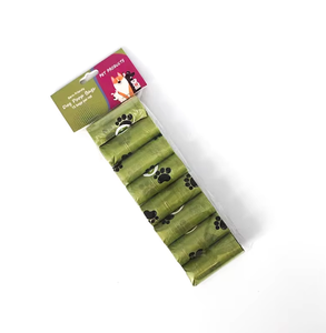 ถุงเก็บมูลสุนัขแบบย่อยสลายได้เป็นมิตรกับสิ่งแวดล้อมสำหรับสุนัข ขายส่งถุงเก็บอุจจาระสัตว์เลี้ยง - Product Image 4