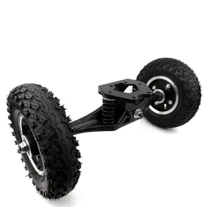 L-LEBIH CEPAT Gunung Truk Skateboard dengan 8 Inch Pneumatik Roda 200X50 Off Road Ban