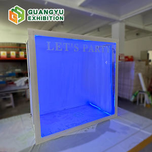 Boîte photo de style magazine 6,5x7,5 pieds pour événements mémorables – <span class=keywords><strong>Location</strong></span> de cabine photo de style Vogue pour fêtes et événements inoubliables - Product Image 5