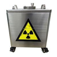 Conteneurs en plomb Protection contre les radiations Stockage de sources radioactives Baril Médicine nucléaire aux rayons X 10MMPB 20MMPB 30MMPB Boîtes en plomb