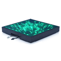 Plancher de scène LED Galaxie Étoilée Rêveuse - Dalles de danse RGB multicolores symphoniques pour espaces événementiels modernes et décorations de galas