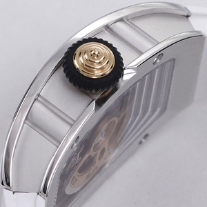 Montre mécanique élégante et résistante à l'eau pour <span class=keywords><strong>femme</strong></span>, édition Best Friend, boîtier en titane entièrement serti de diamants, inspirée des lèvres rouges luxueuses - Product Image 6