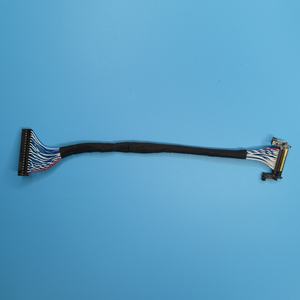 Cable LVDS Electrónico Personalizado para Pantalla LCD de Portátil, Aislamiento de PVC, Núcleo de Cobre, 12V, Opciones de 20/30/40/50 Pines para Panel LCD - Product Image 5