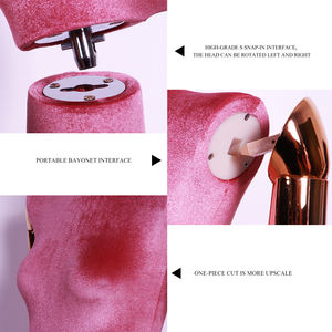 หุ่นโชว์หญิงสีสันสดใส พร้อมมือชุบโครเมียม สำหรับโชว์เสื้อผ้าในร้านค้า แบบยืนและแบบนั่ง - Product Image 4