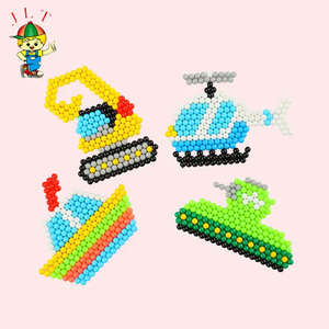 Vente en gros de mini jouets éducatifs en plastique colorés pour puzzle de perles d'eau magiques perles créatives pour enfants personnalisables - Product Image 3