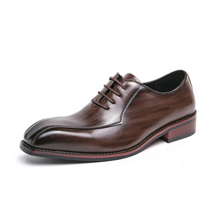 Factory Wholesale Genuine Leather Lace up Formal Business Office Work Dress <b>Shoes</b> for Men - Product Image 5
