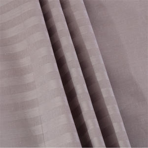 NanTong хлопок полиэстер хлопок 250 ТК 1 см Полоска 2 см полоска 3 см полоска хлопчатобумажная белая ткань с индивидуальными цветами - Product Image 3